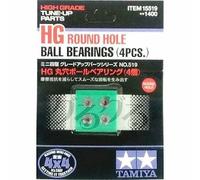 Cuscinetti a sfera TAMIYA 15519 Mini 4WD HG foro tondo (4 pezzi).
