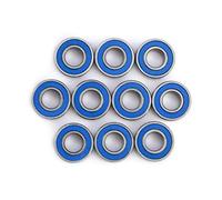 Cuscinetti a sfere 10x MR115-2RS in acciaio con doppia schermatura a gola profonda 5x11x4mm