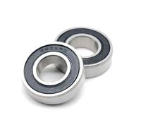 Cuscinetti a sfere, 2 pezzi 6003-RS cuscinetto a sfere a gola profonda, 17x35x10 mm di qualità motore, cuscinetto in acciaio sigillato in gomma