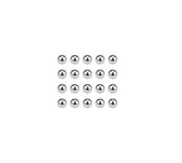 Cuscinetti a sfere 3.2mm Acciaio cromato G10 Precisione 60-63 HRC 100pcs