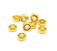 Cuscinetti a sfere, 5 pezzi R188 Cuscinetto UR188 Cuscinetto giroscopico con punta delle dita Cuscinetti a sfere 6.35X12.7X4.76 mm