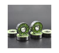 Cuscinetti a sfere, 8 Pz 608 2RS Cuscinetto ILQ-11 8x22x7 Verde Longboard Velocità Cuscinetto Ruota Pattini In Linea Skate Scooter Liscio Skate Scooter Cuscinetto(8pcs Ilq-11 Green)