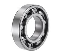 Cuscinetti a sfere a gola profonda 6307, foro 35 mm, diametro esterno 80 mm, spessore 21 mm, tipo aperto CN, acciaio cromato