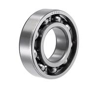 Cuscinetti a sfere a gola profonda 6307, foro 35 mm, diametro esterno 80 mm, spessore 21 mm, tipo aperto CN, acciaio cromato