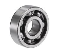 Cuscinetti a sfere a gola profonda 6307, foro 35 mm, diametro esterno 80 mm, spessore 21 mm, tipo aperto CN, acciaio cromato