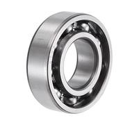 Cuscinetti a sfere a gola profonda 6307, foro 35 mm, diametro esterno 80 mm, spessore 21 mm, tipo aperto CN, acciaio cromato