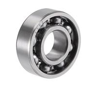 Cuscinetti a sfere a gola profonda 6307, foro 35 mm, diametro esterno 80 mm, spessore 21 mm, tipo aperto CN, acciaio cromato