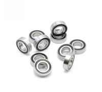 Cuscinetti a sfere a gola profonda in acciaio inossidabile S687RS 7 * 14 * 5 mm, 10 pezzi(S687RSW4 7X14X4)