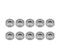 Cuscinetti a sfere, Cuscinetti a sfera, 10 pezzi S604Z Cuscinetti in miniatura in acciaio inossidabile Accessori meccanici rotanti a fila singola for skateboard Pattini for monopattini in linea