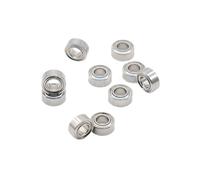 Cuscinetti a sfere, Cuscinetti a sfere a gola profonda 10 pezzi Cuscinetti in acciaio inossidabile SMR74ZZ ad alta precisione ABEC-7 Cuscinetti a sfere in miniatura 4X7X2.5 mm L-740ZZ(10 SMR148ZZ 8x14