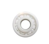 Cuscinetti a sfere, Cuscinetti a sfere a gola profonda 6205 Dimensioni CE 25 * 52 * 15mm Cuscinetti in ceramica pieni ZrO2 I cuscinetti a sfera in zirconio girano senza problemi senza olio