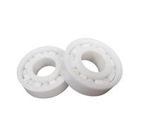 Cuscinetti a sfere, Cuscinetti a sfere a gola profonda 6901 CE Dimensioni 12 * 24 * 6mm Cuscinetti in ceramica pieni ZrO2 Cuscinetti a sfere in zirconio Girano senza problemi senza olio