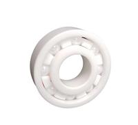 Cuscinetti a sfere, Cuscinetti a sfere a gola profonda 6902 Dimensioni CE 15 * 28 * 7mm Cuscinetti in ceramica pieni ZrO2 I cuscinetti a sfera in zirconio girano senza problemi senza olio