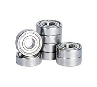 Cuscinetti a sfere, Cuscinetti a sfere a gola profonda miniaturizzati in acciaio inossidabile S 629/2ZZ 629/3ZZ 629/4ZZ 629/5ZZ 629/6ZZ 629/7ZZ 629/8ZZ 629/9ZZ Resistenza alla corrosione ed elevata re