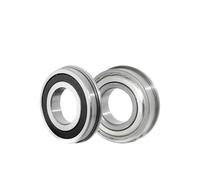 Cuscinetti a sfere, F6700ZZ F6701-2RS F6702ZZ 2RS F6703ZZ F6704ZZ F6705ZZ 5/10PCS Cuscinetto Flangiato Doppia Schermatura Cuscinetti A Sfera Flangiati A Gola Profonda 1 Pz(5PCS,F6702-2RS 15x21x4mm)
