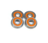 Cuscinetti a sfere ibridi in ceramica con flangia in acciaio inossidabile SF695 2RS 5x13x4mm 695 S695 F695 SF695C RS 2RS 1 pz(SF623C-2OS 3x10x4mm)