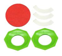 Cuscinetti abrasivi per Palline da Bowling, Design ergonomico Portatile, per la Manutenzione, per Uomini, Donne, Ragazzi, Ragazze, Ragazzi, Adolescenti, Figlio, Figlia, Famiglia