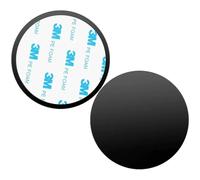 Cuscinetti adesivi 3M biadesivi extra forti per supporto auto Aavi - Ideali per dispositivi di navigazione e supporti per cellulari, diametro 80 mm, set da 2