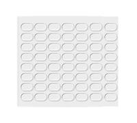 Cuscinetti adesivi in gel che non lasciano segni, proteggono le figure di anime su corse accidentate, adesivi trasparenti sicuri per superfici lisce, alta viscosità, non marcatura