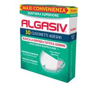 Cuscinetti Adesivi per Dentiera Superiore ALGASIV - Confezione da 30 Pezzi per u