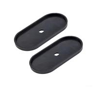 Cuscinetti ammortizzatori in gomma, 18,8 x 8,9 cm, anti-vibrazioni, per | Materiale resistente all'usura, impedisce lo scivolamento, prolunga la durata dell'attrezzatura, dimensioni 18,9 x 8,8 cm