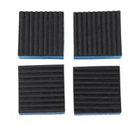 Cuscinetti ammortizzatori in gomma EVA, confezione da 4, 150 x 150 x 22 mm, cuscinetti meccanici per assorbimento degli urti e delle vibrazioni, per lavatrici, asciugatrici e apparecchiature di