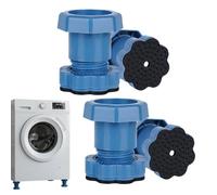 Cuscinetti anti-vibrazione | 4 unità stabilizzatori antiscivolo, cuscinetti anti-vibrazione per s | Impediscono spostamenti e proteggono i pavimenti