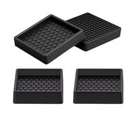 Cuscinetti antiscivolo per mobili, 4 pezzi, in silicone, antiscivolo, per pavimenti in legno duro, per letto, divano, armadio, divano, sedia, tavolo, comodo per tutti