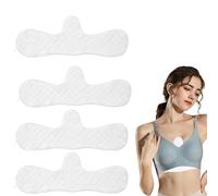 Cuscinetti Antisudore per Reggiseno in Cotone Fodera per Reggiseno Pad Assorbi Sudore Sottoseno per Donna(4 Pezzi