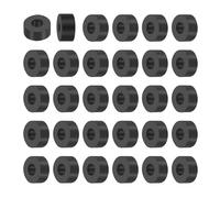 Cuscinetti antivibranti in neoprene multiuso da 30 pezzi, dimensioni multiple(10mm ID x 20mm OD x 10mm T)