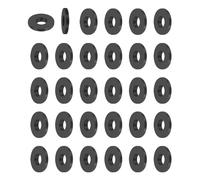 Cuscinetti antivibranti in neoprene multiuso da 30 pezzi, dimensioni multiple(10mm ID x 25mm OD x 3mm T)