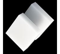 Cuscinetti antivibranti in plastica riutilizzabili in PP 2 pezzi(200x300x4mm)
