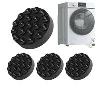 Cuscinetti antivibranti per lavatrice, supporto per lavatrice antivibrante | Stabilizzatore per lavatrice antiscivolo, poggiapiedi per lavatrice - Ammortizzatore per rondelle elastiche