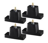 Cuscinetti antivibrazione, 4 pezzi, isolamento acustico per condensatori AC, tampone antivibrazione, universale per pompe per piscine, generatori domestici e appartamenti