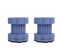 Cuscinetti antivibrazioni per lavatrice, Base for lavatrice e frigorifero blu, diametro 6,8 cm, altezza regolabile 8-11, confezione da 4(2pcs Color 1)