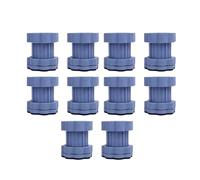 Cuscinetti antivibrazioni per lavatrice, Base universale for lavatrice e frigorifero regolabile in altezza, grigia, 4 pezzi(Grey 10pcs)