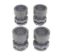 Cuscinetti antivibrazioni per lavatrice, Piedini for lavatrice grigi diametro 7 cm altezza regolabile 8-9,5 4 pezzi