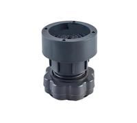 Cuscinetti antivibrazioni per lavatrice, Piedini for lavatrice, grigi, diametro 7 cm, altezza regolabile 8-9,5, confezione da 4