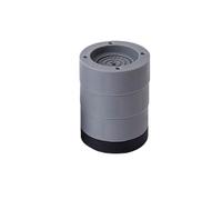 Cuscinetti antivibrazioni per lavatrice, Piedini in gomma grigi da 4-9 cm for base di appoggio for lavatrice e frigorifero(Grey 9cm)