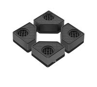 Cuscinetti antivibrazioni per lavatrice, Supporti antiscivolo for lavatrice e frigorifero, 4 pezzi, diverse misure(4.5CM)