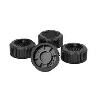 Cuscinetti antivibrazioni per lavatrice, Supporti antiscivolo for lavatrice e frigorifero, 4 pezzi, diverse misure(3.3CM)