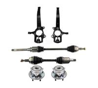 Cuscinetti, Assali CV anteriori, mozzi e cuscinetti delle ruote, tipo con a sfera, 6 pezzi for il 2012-2015, for Grand Cherokee 2011-2015