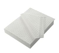 Cuscinetti assorbenti per la risposta alle fuoriuscite, riutilizzabili e assorbono oli, combustibili e liquidi petroliferi, ideali per uso marino e industriale