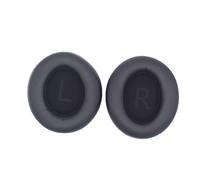 Cuscinetti auricolari compatibili con Anker Q45 - Pelle proteica premium, Vestibilità perfetta e Protezione leggera Black