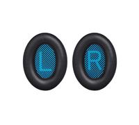 Cuscinetti auricolari di alta qualità per cuffie Bose QC 35/25/15 1 paio Black+Blue