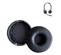 Cuscinetti auricolari di ricambio adatti per Jabra Engage 55/65/75, copertura per cuffie in spugna, cuscinetti in memory foam, lavabili e resistenti al sudore
