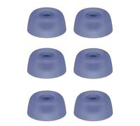 Cuscinetti auricolari di ricambio compatibili con ATH-SQ1TW CKS30TW 5TW ANC300TW CKR70TW, copriauricolari in silicone antiscivolo, accessori per cuffie, blu navy, M (3 paia)