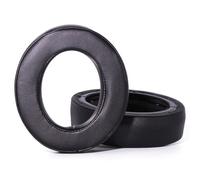 Cuscinetti auricolari di ricambio compatibili con Corsair HS75 XB HS70 HS60 HS50 PRO, cuscinetti in memory foam, isolamento acustico, cuscinetti in pelle proteica per correggere disagio e crepe (nero)