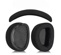 Cuscinetti auricolari di ricambio compatibili con cuffie ASUS ROG Theta 7.1 USB-C da gioco, rete nera, 1 set