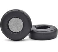 Cuscinetti auricolari di ricambio compatibili con cuffie Beats by Dr. Dre Pro Detox in morbida pelle proteica ad alta densità in memory foam paraorecchie, parti di riparazione, colore nero
